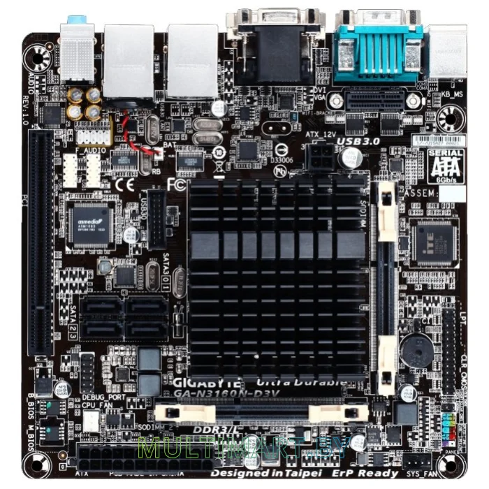 Материнская плата Gigabyte GA-N3160N-D3V